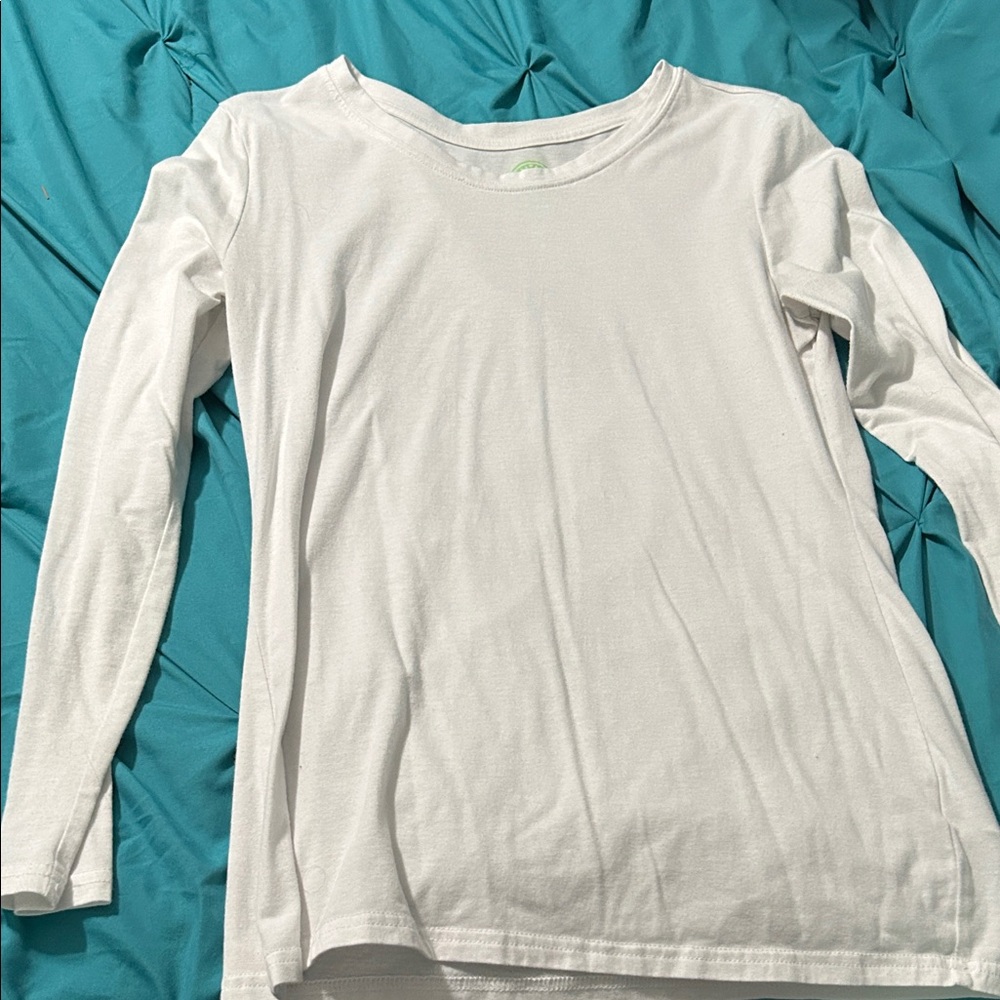Healing Hands White Long Sleeve Tee